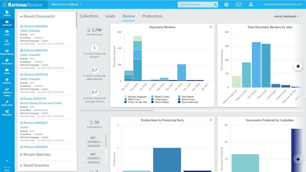 Matter Dashboard