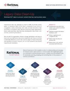 Legacy Data Management with Rational Enterprise