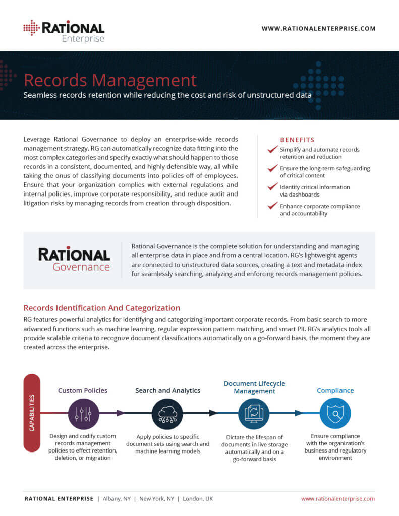 Records Management with Rational Enterprise